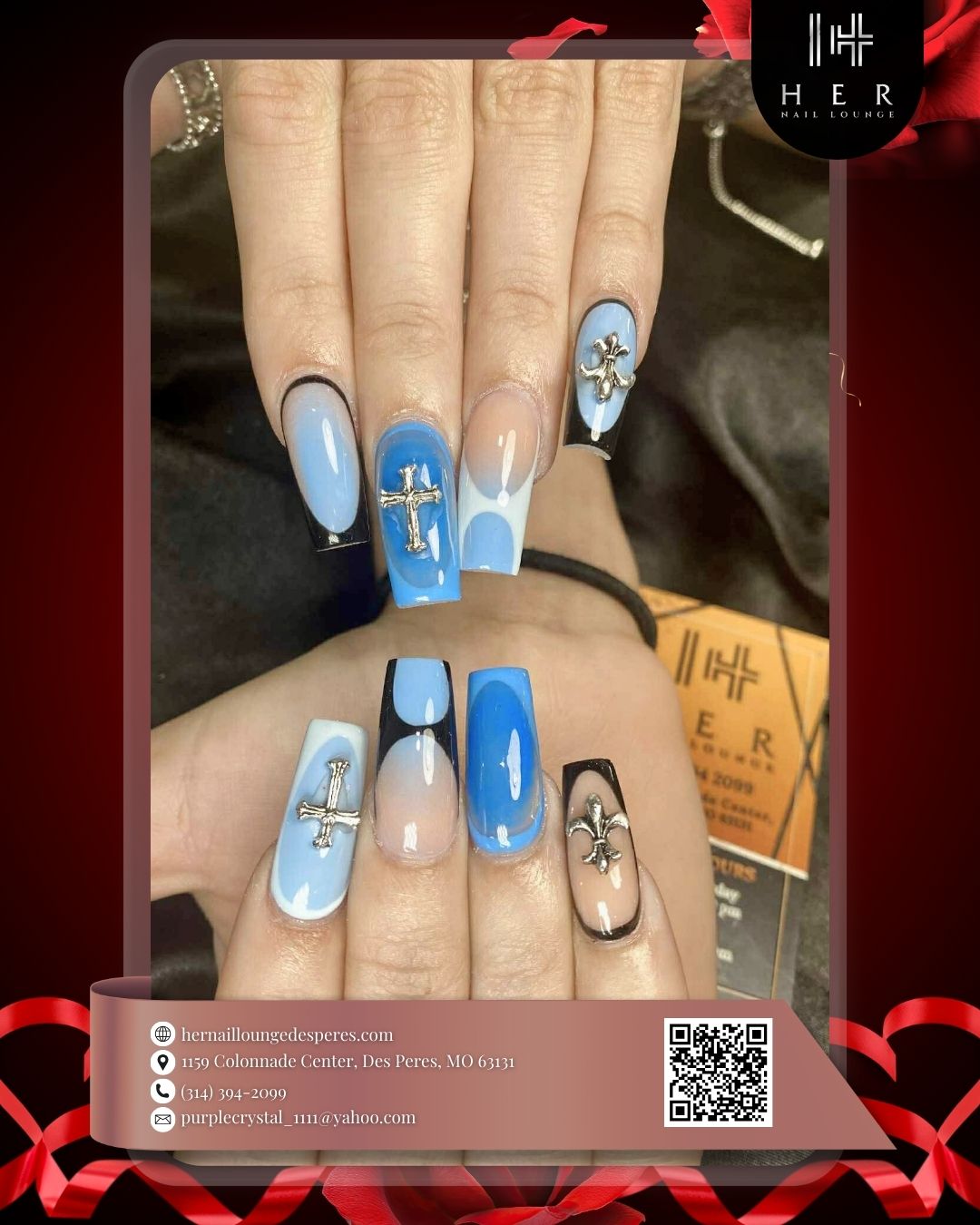 Valentines Nail Highlights